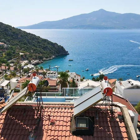 Sea View 5 En-suit Villa, Pool Heatable, Free Wifi Villahappy In Kalkan *