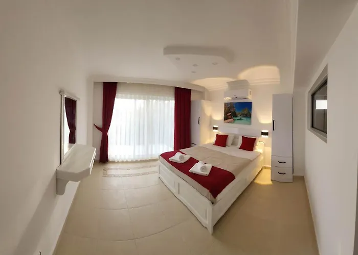 Sea View 5 En-suit Villa, Pool Heatable, Free Wifi Villahappy In Kalkan Appartamento Kaş