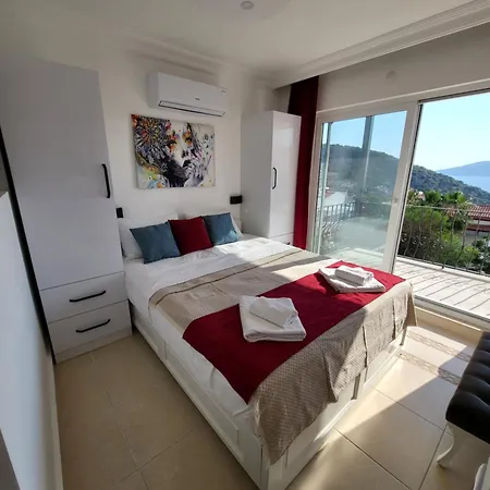 Sea View 5 En-suit Villa, Pool Heatable, Free Wifi Villahappy In Kalkan * Kaş