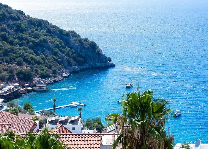 Sea View 5 En-suit Villa, Pool Heatable, Free Wifi Villahappy In Kalkan Apartment Kas