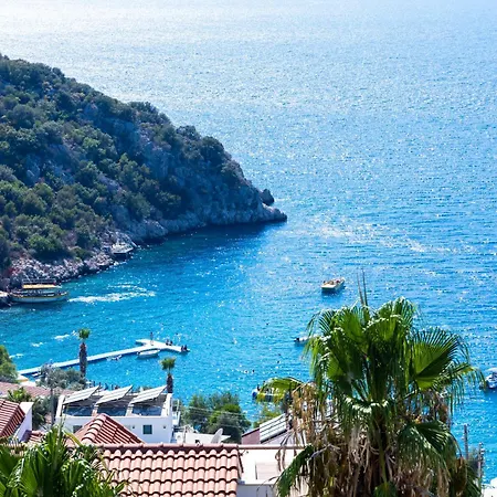 Sea View 5 En-suit Villa, Pool Heatable, Free Wifi Villahappy In Kalkan Appartamento Kaş